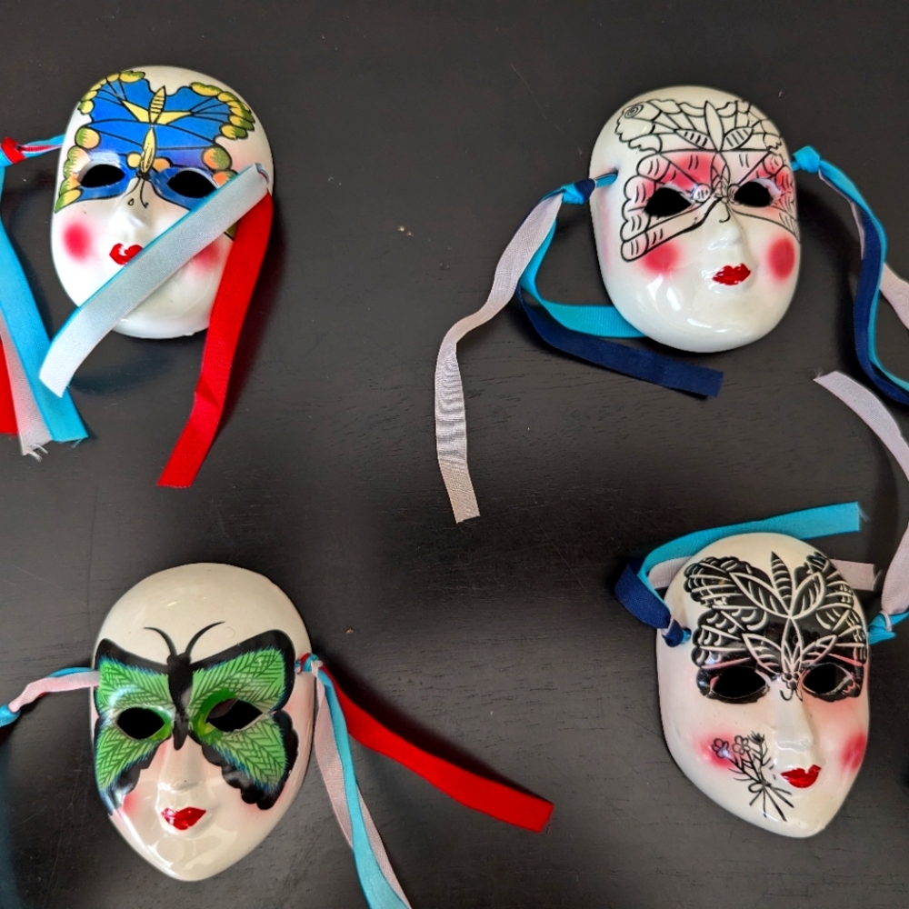 Vintage Mardi Gras Mask